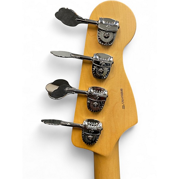 Used Fender American Standard Precision Bass Left Handed 3 Color Sunburst Electric Bass Guitar