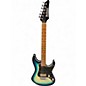 Used Ibanez AZ24P1QM DEEP OCEAN BLONDE Solid Body Electric Guitar thumbnail