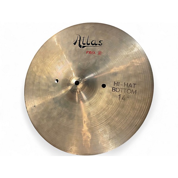Used UFIP 14in ATLAS PRO HI HAT PAIR Cymbal