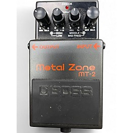 Used BOSS MT2 Metal Zone Distortion Effect Pedal