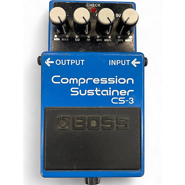 Used BOSS CS3 Compressor Sustainer Effect Pedal