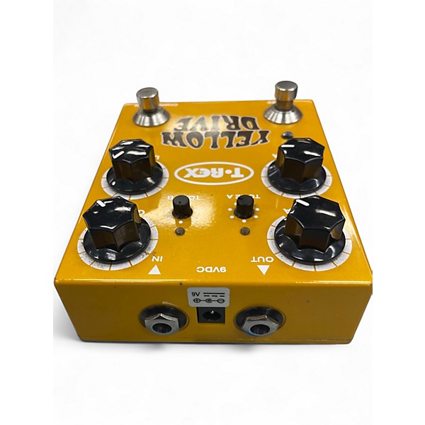 Used T Rex YELLOW DRIVE Effect Pedal
