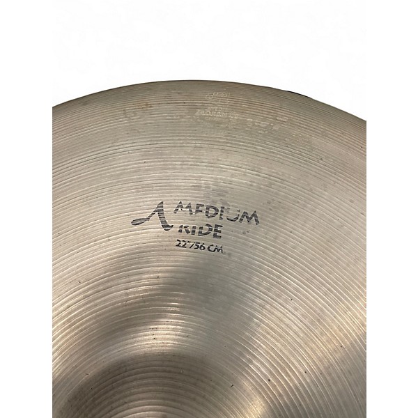 Used Zildjian 22in AVEDIS A MEDIUM RIDE Cymbal