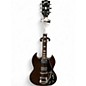 Vintage 1972 Gibson SG Deluxe Natural Solid Body Electric Guitar thumbnail