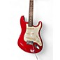 Used Fender MIM STANDARD STRAT RED Solid Body Electric Guitar