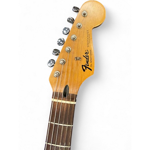 Used Fender MIM STANDARD STRAT RED Solid Body Electric Guitar