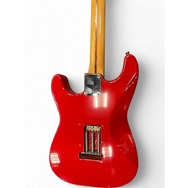Used Fender MIM STANDARD STRAT RED Solid Body Electric Guitar
