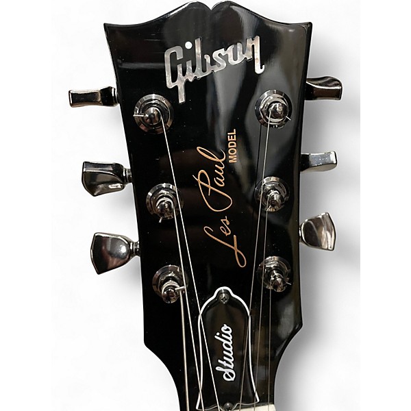Used Gibson STUDIO SESSION Trans Black Solid Body Electric Guitar