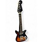 Vintage 1960s Teisco 559-1405 Vintage Sunburst Solid Body Electric Guitar thumbnail