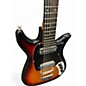 Vintage 1960s Teisco 559-1405 Vintage Sunburst Solid Body Electric Guitar