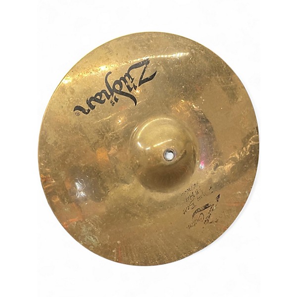 Used Zildjian 14in Z Custom Dyno Beat Hi Hat Bottom Cymbal