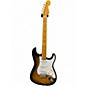 Used Fender JV 1954 STRATOCASTER 2 Tone Sunburst Solid Body Electric Guitar thumbnail