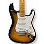 Used Fender JV 1954 STRATOCASTER 2 Tone Sunburst Solid Body Electric Guitar