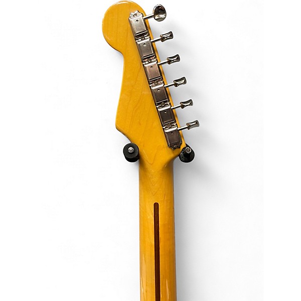 Used Fender JV 1954 STRATOCASTER 2 Tone Sunburst Solid Body Electric Guitar