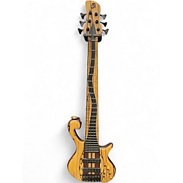 Used May Custom Basses DCS6 Natural Electric Bass Guitar