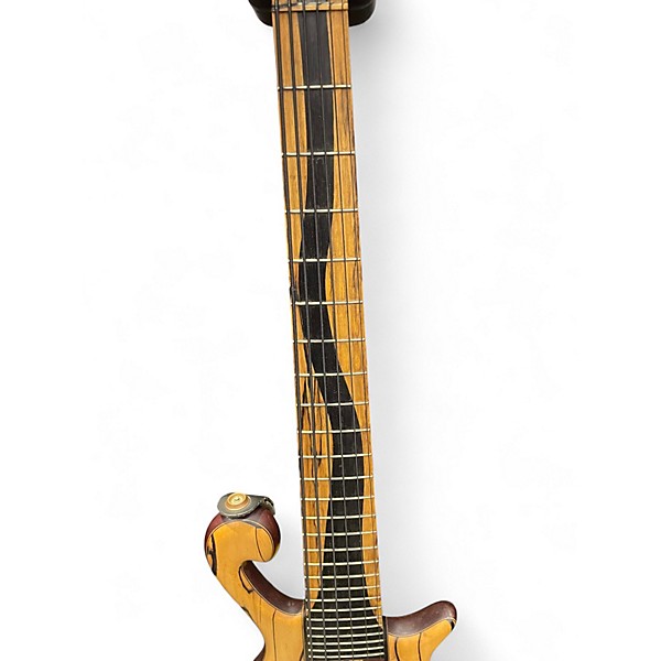 Used May Custom Basses DCS6 Natural Electric Bass Guitar