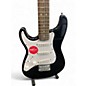 Used Squier Mini Affinity Stratocaster Left Handed Black Electric Guitar