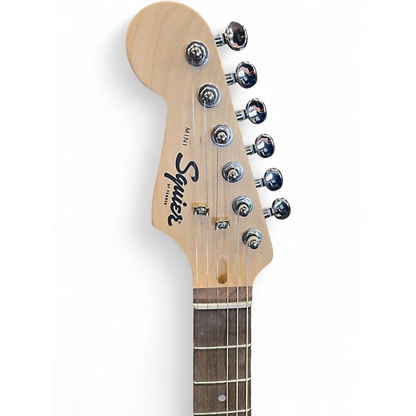 Used Squier Mini Affinity Stratocaster Left Handed Black Electric Guitar