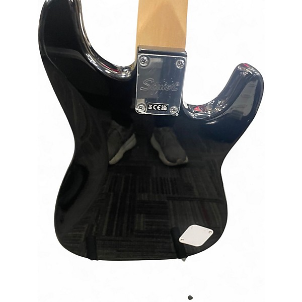 Used Squier Mini Affinity Stratocaster Left Handed Black Electric Guitar