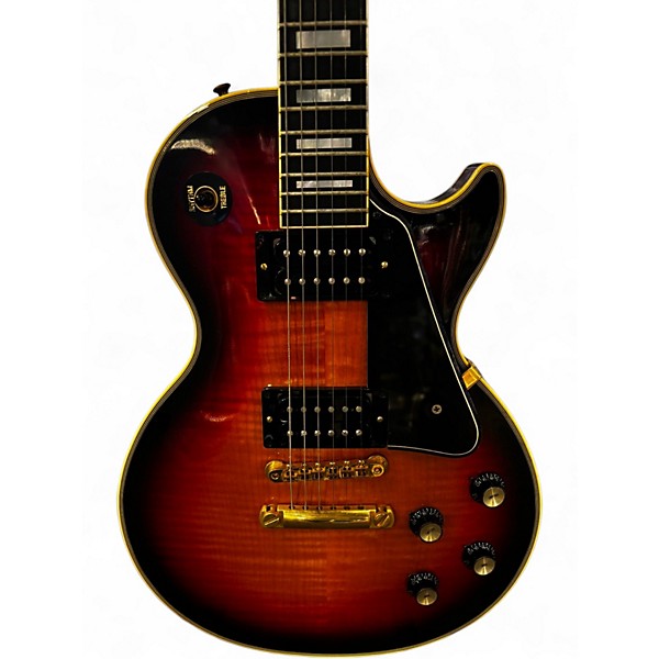 Used Gibson '68 Les Paul Custom F Tri-Burst Solid Body Electric Guitar