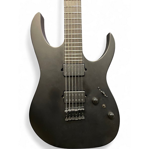 Used Ibanez RGRTB621 Flat Black Solid Body Electric Guitar