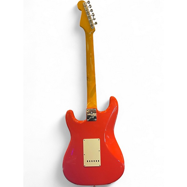 Used Fender american vintage II 1961 stratocaster Fiesta Red Solid Body Electric Guitar