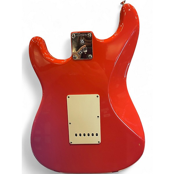 Used Fender american vintage II 1961 stratocaster Fiesta Red Solid Body Electric Guitar