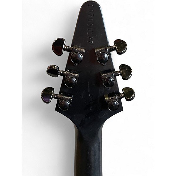 Used Gibson Flying V B-2 Satin Black Solid Body Electric Guitar