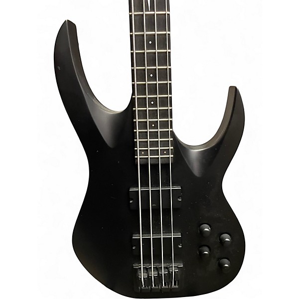 Used Solar Guitars AB2.4C Flat Black Electric Bass Guitar