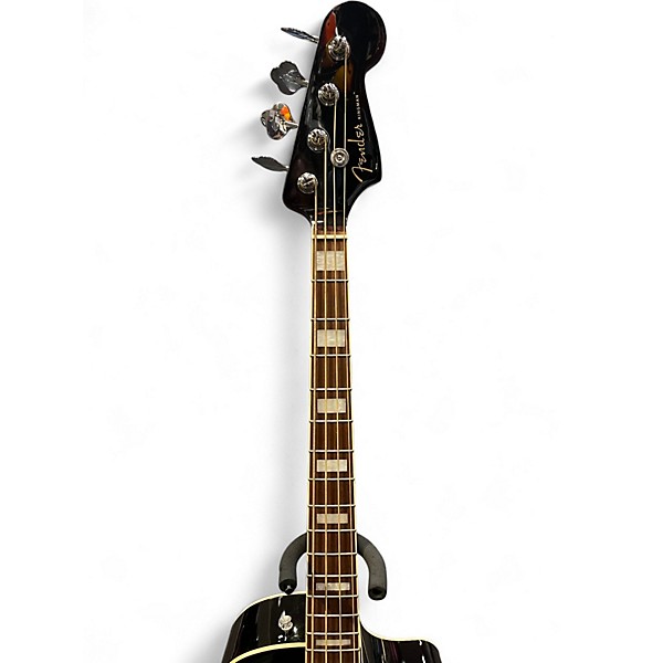 Used Fender Kingman 4-String Black Acoustic Bass Guitar