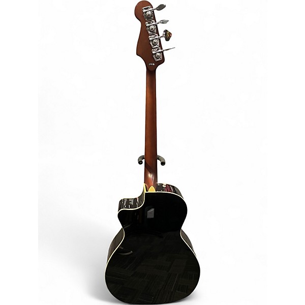 Used Fender Kingman 4-String Black Acoustic Bass Guitar