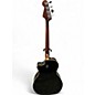 Used Fender Kingman 4-String Black Acoustic Bass Guitar