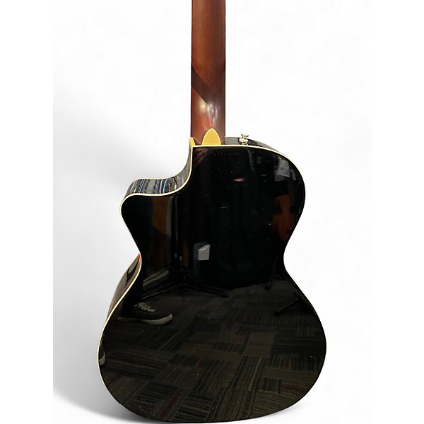 Used Fender Kingman 4-String Black Acoustic Bass Guitar