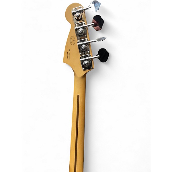 Used 2024 Fender Limited Edition Mustang Player Bass Buttercream Electric Bass Guitar
