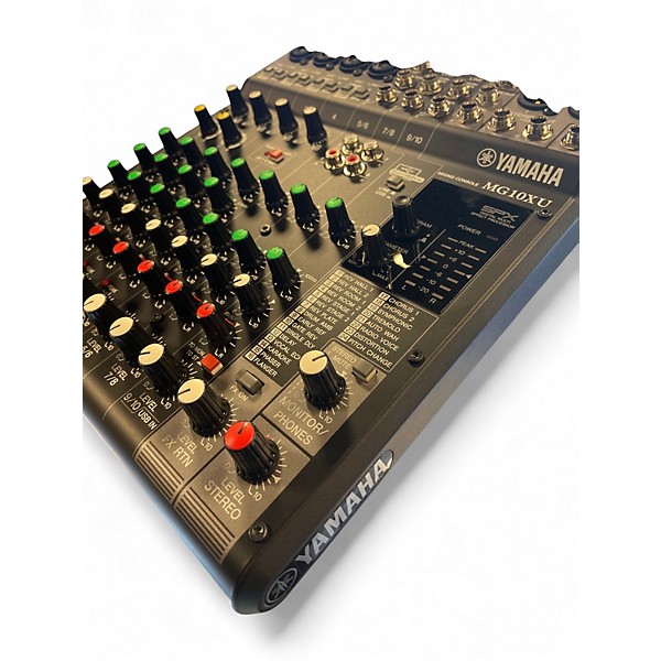 Used Yamaha MG10XU 10 Channel Mixer with Effects Unpowered Mixer