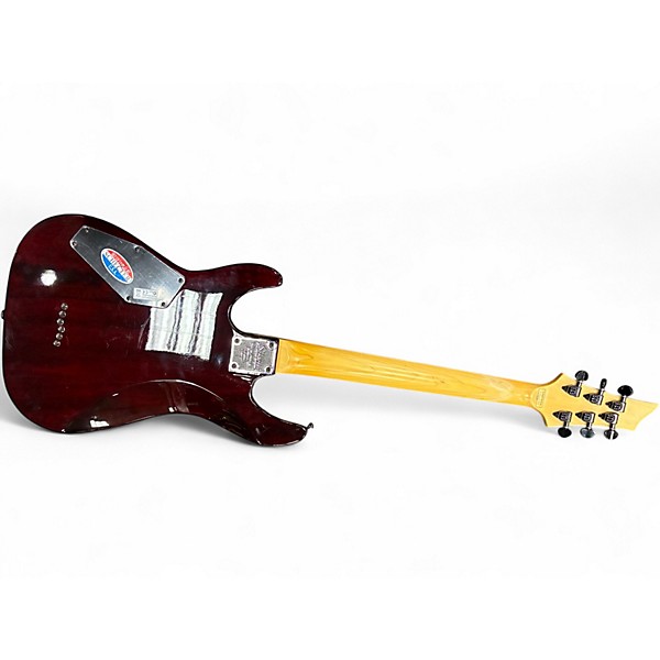 Used Schecter Guitar Research Damien Special Candy Apple Red Solid Body Electric Guitar