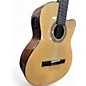 Used Lucero LC100CE Natural Classical Acoustic Electric Guitar