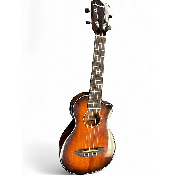 Used Breedlove Pursuit Exotic CU Myrtle Wood Sunburst Ukulele