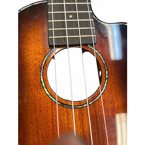 Used Breedlove Pursuit Exotic CU Myrtle Wood Sunburst Ukulele