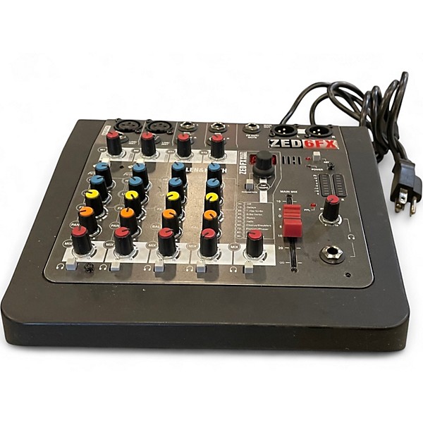 Used Allen & Heath ZED-6FX Line Mixer