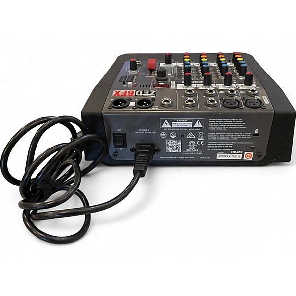 Used Allen & Heath ZED-6FX Line Mixer