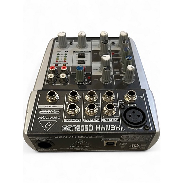 Used Behringer Xenyx Q502USB Unpowered Mixer