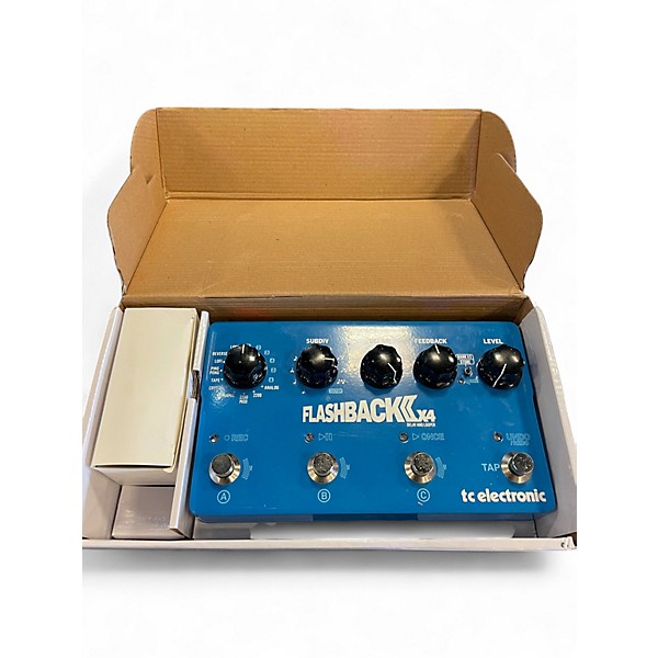 Used TC Electronic FLASHBACK 2 X4 DELAY AND LOOPER Effect Pedal