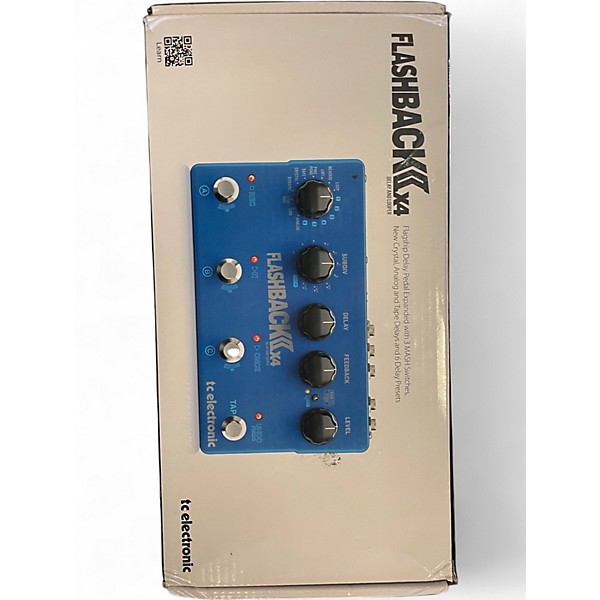 Used TC Electronic FLASHBACK 2 X4 DELAY AND LOOPER Effect Pedal