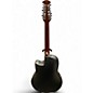 Used Ovation 6751 12-String Black 12 String Acoustic Electric Guitar