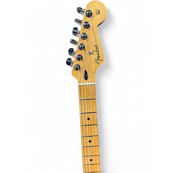 Used Fender UPGRADED PLAYER II STRATOCASTER Black Solid Body Electric Guitar