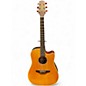 Used Takamine EN-10C Antique Natural Acoustic Electric Guitar thumbnail