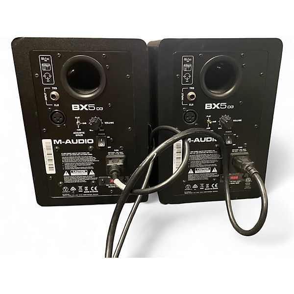 Used M-Audio BX5 D3 PAIR Powered Monitor