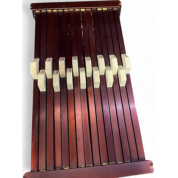 Used Rhythm Band Chromaharp Natural Autoharp