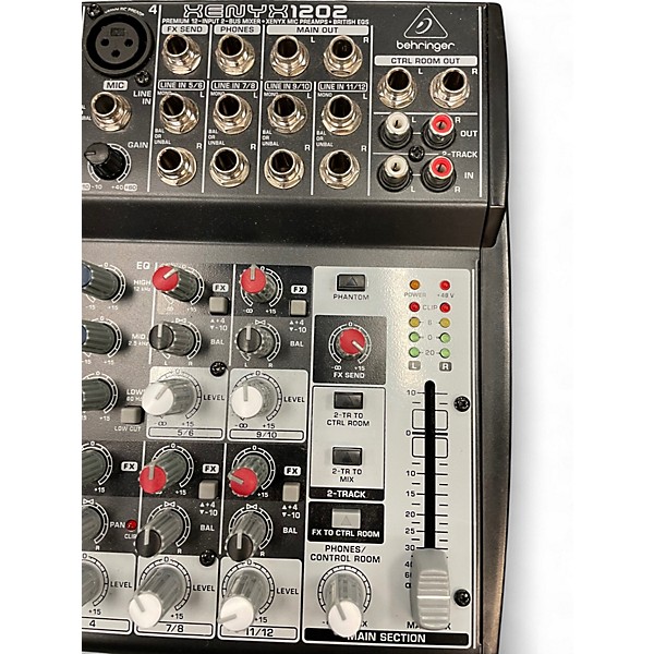 Used Behringer Xenyx 1202FX Unpowered Mixer
